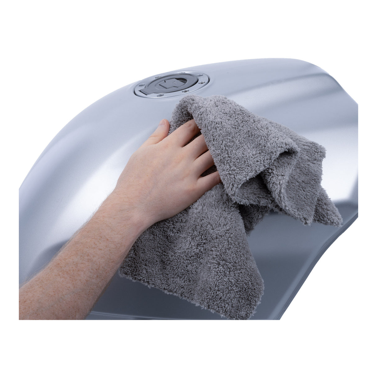 Oxford Ultra Softy Towels Grey Pack of 2