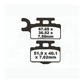 Premier Brake Pads - PR Off-Road Sintered (GF167K5)