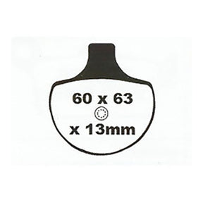 Premier Brake Pads - PV Semi Sintered