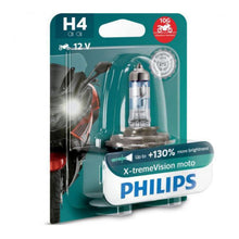 Load image into Gallery viewer, Philips Bulb H4 12342 XV+ 12V 60/55W P43t-38 BW Xtreme Vision