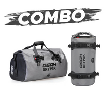 Load image into Gallery viewer, Universal Osah Combo 40L Duffel + 25L Tailpack Grey