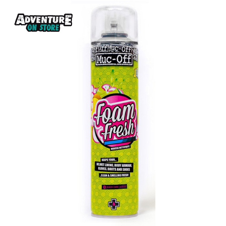 MUC-OFF Motorcycle Helmet Foam Fresh Sanitizer 400ml