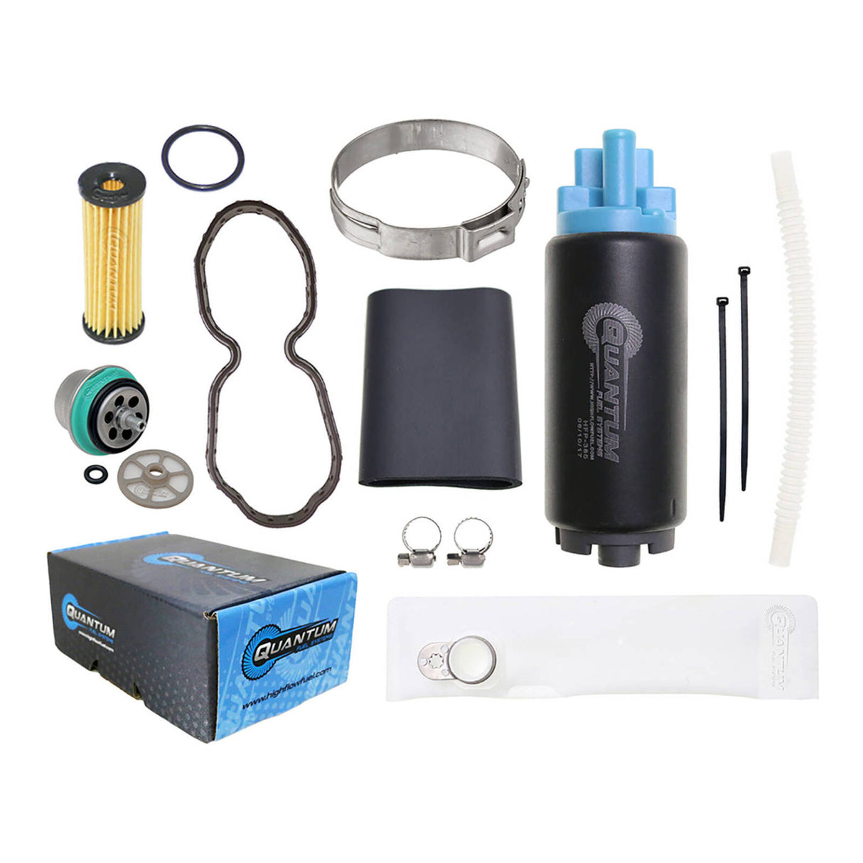 Quantum In-tank EFI Fuel Pump with Regulator, Tank Seal, Filter
