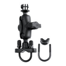 Load image into Gallery viewer, RAM Handlebar U-Bolt Double Ball Mount with Action Camera Adapter