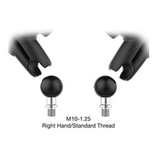 Load image into Gallery viewer, RAM Left &amp; Right Tough-Mirror Kit with Standard Arms + M10 X 1.25 Bases