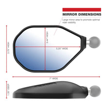 Load image into Gallery viewer, RAM Left &amp; Right Tough-Mirror Kit with Standard Arms + M10 X 1.25 Bases