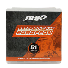 Load image into Gallery viewer, RHK European Racer Bolt Kits - 51 Pieces