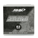 RHK Japanese Racer Bolt Kits - 53 Pieces