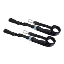 Load image into Gallery viewer, Whites Tie Downs 1 1/2in x 6ft - Black / Black