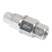 Load image into Gallery viewer, WHITES 4-IN-1 HEX AXLE TOOL 17 19 22 24mm ALUM