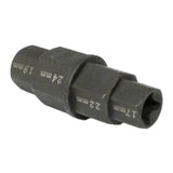 WHITES 4-IN-1 HEX AXLE TOOL 17 19 22 24mm CrMo
