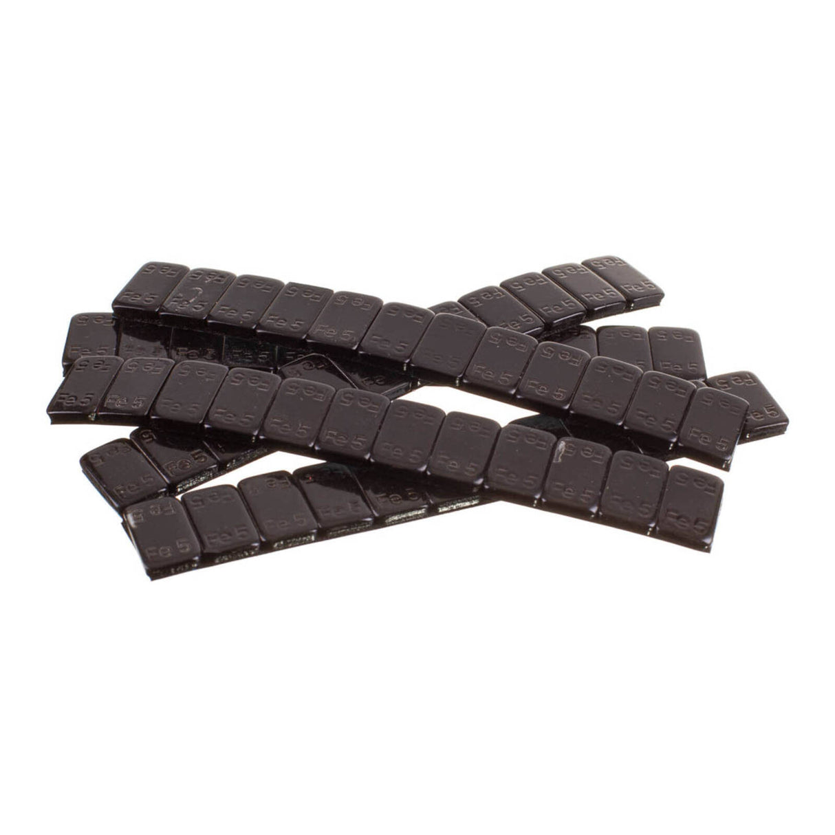 Wheel Balance Weights Stick On 12 X 5g Strip - Black (50/box)