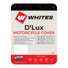 Load image into Gallery viewer, Whites Motorcycle Cover - D'Lux (S) 203 x 89 x 119cm