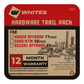 Whites Hardware Trail Pack - Suzuki Offroad 60PCS