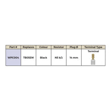 Load image into Gallery viewer, Whites Spark Plug Cap - Replaces TB05EM - Right Angle - Black
