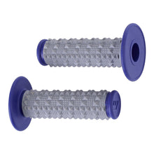 Load image into Gallery viewer, Whites MX Large Diamond Grip - Grey / Blue