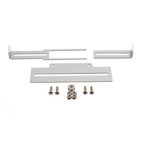 WHITES - NUMBER PLATE BRKT SILV