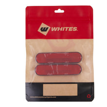 Load image into Gallery viewer, WHITES REFLECTORS -OVAL 95MM X 22MM - PAIR