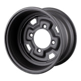 Whites ATV/UTV Steel Rim 12x7 Can-Am Front & Rear 4/137 +12.7 - Black