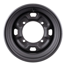 Load image into Gallery viewer, Whites ATV/UTV Steel Rim 12x7 Polaris Front &amp; Rear 4/156 +12.7 - Black