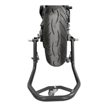 Load image into Gallery viewer, Whites Paddock Stand - Rear - Dolly Type - with V-Hooks &amp; L-Pads