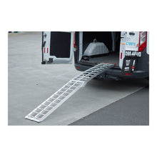 Load image into Gallery viewer, WHITES 002 ALLOY RAMP FOLDING 226X30c 340kg rated X-Barstyle