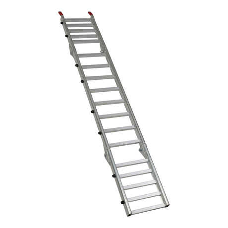 Whites Alloy Tailgate Folding Ramp 223x35cm 318kg Rated