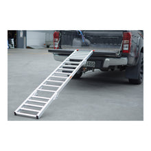 Load image into Gallery viewer, Whites Alloy Tailgate Folding Ramp 223x35cm 318kg Rated