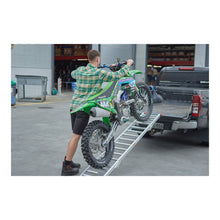Load image into Gallery viewer, Whites Alloy Tailgate Folding Ramp 223x35cm 318kg Rated
