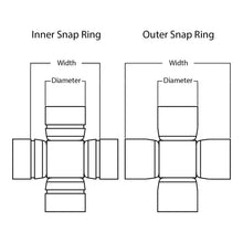 Load image into Gallery viewer, Whites ATV/UTV Joint Assembly WPUJ08 22mm/55mm ext. snap ring