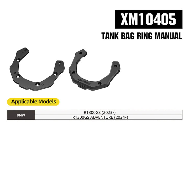 RhinoWalk 6.5L Magnetic Quick Release Expandable Tank Bag