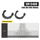 RhinoWalk 6.5L Magnetic Quick Release Expandable Tank Bag