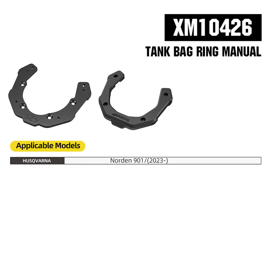 RhinoWalk 6.5L Magnetic Quick Release Expandable Tank Bag