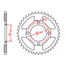 Load image into Gallery viewer, XAM Sprocket Kit Honda CT110X O-Ring 15/45