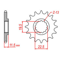Load image into Gallery viewer, XAM Sprocket Kit Suzuki DRZ125 / Kawasaki KLX125 Big Wheel 14/57