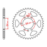 XAM Sprocket Kit Suzuki ATV LT160 11/39