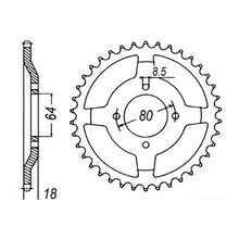 Load image into Gallery viewer, XAM Sprocket Kit Yamaha AG175 14/47
