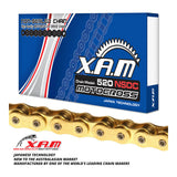 XAM Sprocket Kit KTM2 NSDCGold2 17/45