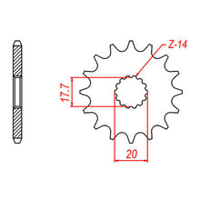 Load image into Gallery viewer, XAM Sprocket Kit Yamaha YZ125 '99-'01 13/48
