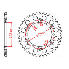Load image into Gallery viewer, XAM Sprocket Kit Yamaha YZ250 '94-'97 13/49