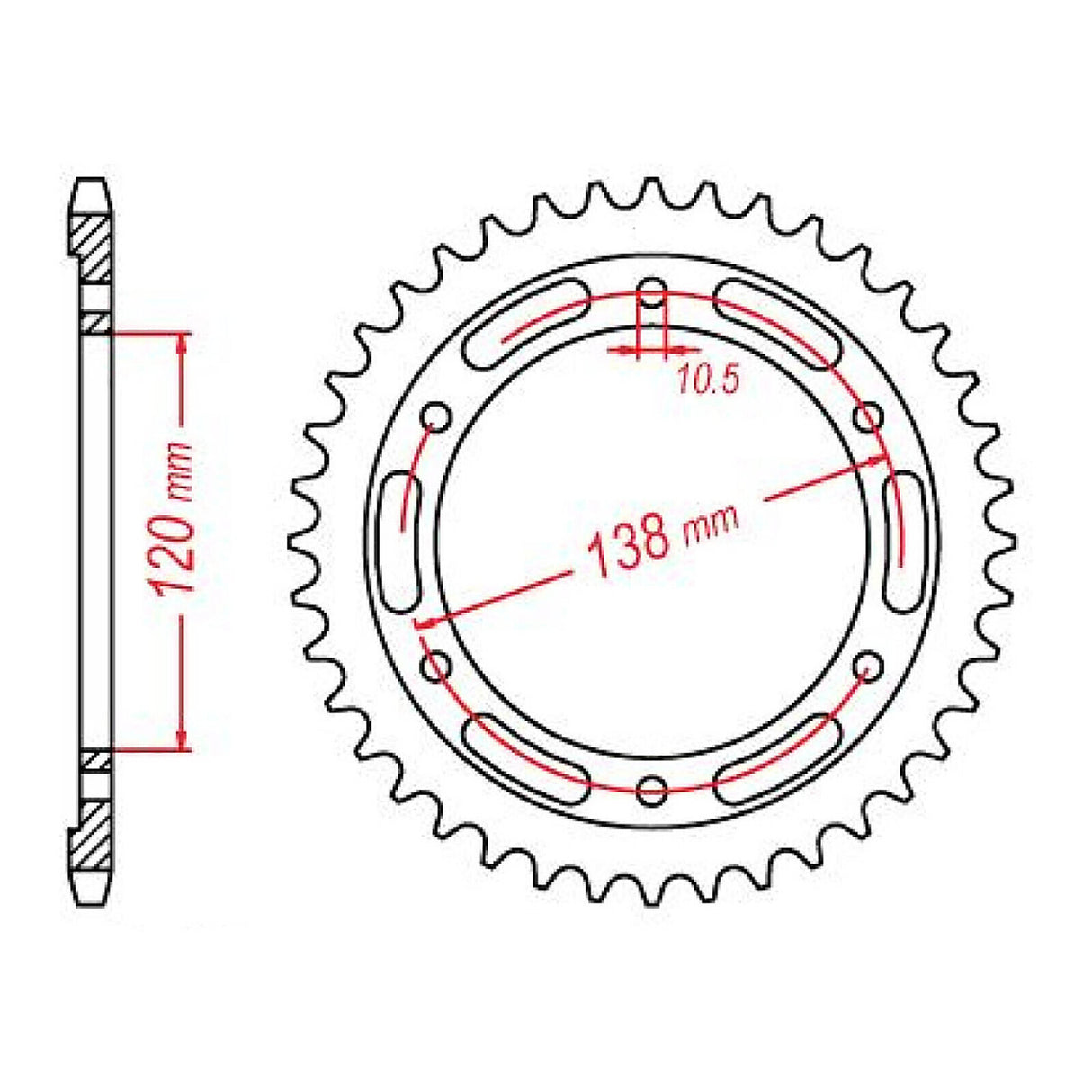 XAM Sprocket Kit Honda CBR300R '14-'16 X-Ring 14/36