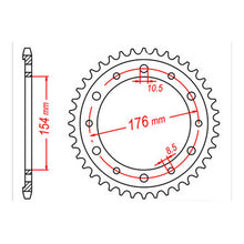 Load image into Gallery viewer, XAM Sprocket Kit Honda VFR800 '06-'13 X-Ring 16/43