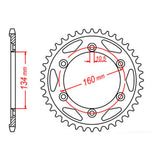 XAM Sprocket Kit Honda CBR1000RR '08-'15 X-Ring 16/42