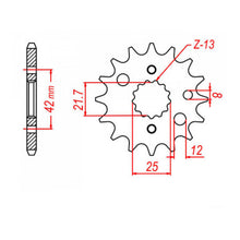 Load image into Gallery viewer, XAM Sprocket Kit Suzuki SV1000S X-Ring 17/40