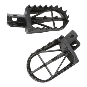 Zeta Wide Chromoly Mid Foot Pegs - Honda CRF125F