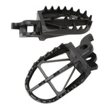 Zeta Wide Chromoly Ultra-Wide Foot Pegs - Kawasaki KX250F / KX450F ('09-)
