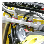 Zeta Rubber Killer (4 Pack) - Red - Kawasaki KX / KX250F ('04-) / KX450F ('11-)