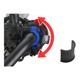 Zeta Rotating Bar Clamp - Brake Side - Red
