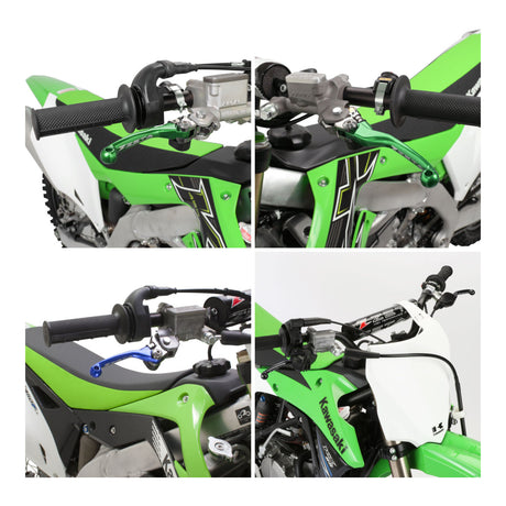 Zeta Pivot Lever Set FP- Kawasaki KX450F '24- - Green