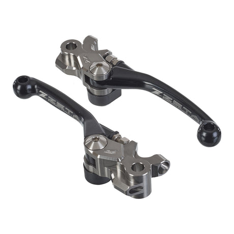 Zeta Pivot Lever Set FP - Braktec - Black